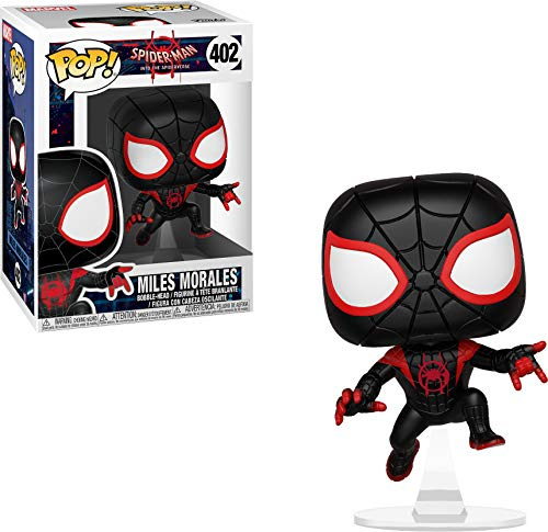 Funko POP! Bobble: Marvel: Spider-Man: Into the Spider-Verse: Spider-Man Miles