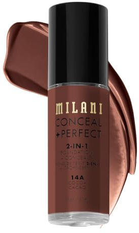 Milani Conceal and Perfect 2 in 1 Foundation + Concealer Cocoa 30ml