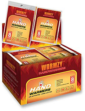 Hand- & Körperwärmer - Luftaktivierte Wärmekissen für Hände, Zehen und Körper - sicher und geruchlos - 8 Stunden Dauerwärme - TSA-geprüft 40 Pair