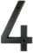 HASWARE Numero civico segno 6 pollici (15 cm) stile vintage finitura bronzo invecchiato porta numeri segnaletica targa numeri indirizzo di casa, lega di zinco (4)