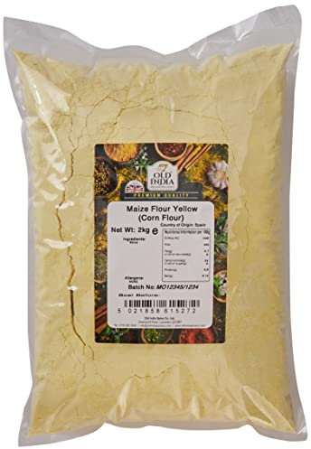 Old India Maize Flour Yellow (Corn Flour) 2kg
