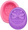 Playing Mold Oval-Libelle Seife Silikonform für DIY Seife Gebäck Kuchen Gips Ton Schokolade Dekoration