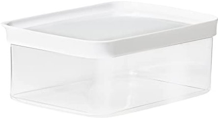 Emsa N11422 Optima Trockenvorratsdose 2 Liter | rechteckig | 100% sicher, hygienisch, unbedenklich und platzeffizient | Frischedichtung | BPA-frei | transparentes Design, 2,0 L