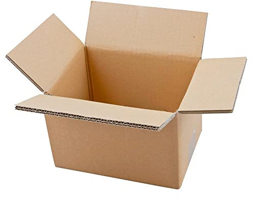 Faltkarton 2-wellig 22,3 x 16,3 x 15,8cm braun - 20 Stk.