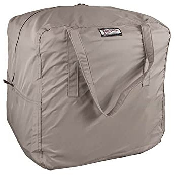 Raffles Covers Loungepolstertragetasche 50 x 50 x 50 cm | Atmungsaktiv | Wasserdicht | UV - beständig | Doppelt genähte, PU-versiegelte Naht | Handgriffe |