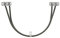 Half Moon Fan Oven Heating Element For Siemens HB90355GB/02 HB90355GB/05 HB90364GB/01 Cookers Ovens 1700W
