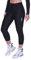 Damen 3/4 Gepolsterte Radleggings mit hoher Taille, atmungsaktive Fahrradshorts mit Taschen, rutschfest und schnelltrocknend - Schwarz, S