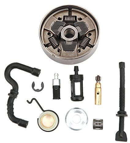 UPQRSG Filtro del Carburante con Cuscinetto Ad Aghi del Tamburo della Frizione, Parti di Ricambio Adatte per MS170 180 210 230 250, Motosega con Filtro dell'Aria Kit di Messa a Punto della