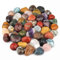 Wunderstein24 Bunter Trommelsteine - Mix echte Edelsteine - Mischung aus Indien Ø ca. 30 – 50 mm Heilsteine Wassersteine Glückssteine Mineralien Dekosteine (Packung Nr. 2 mit 500 g)