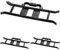 Masterplug CT100-MP Cable Tidy ‘H’ Frame, 360 x 150 mm, Black (Pack of 3)