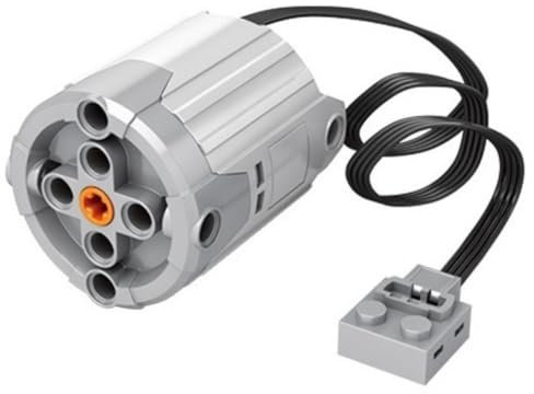 Lukie Technik Power Functions XL Motor für MOC, Technik Auto, LKW, Kran, Bagger