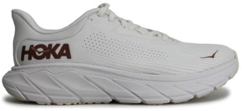 HOKA One One Arahi 7 Baskets pour Femme, Blanc de Blanc Rose Gold, 41 1/3 EU