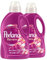 Perlana Renew Flower Charm Flüssigwaschmittel belebt die Farben für Maschinenwäsche und Handwäsche, neutralisiert schlechte Gerüche, umhüllender Duft, 24 Waschgänge, 2 Flaschen à 1,44 l