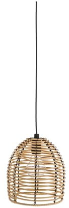 Cepewa LED Outdoor Lampe Hängelampe Rattan Deckenlampe Pendelleuchte