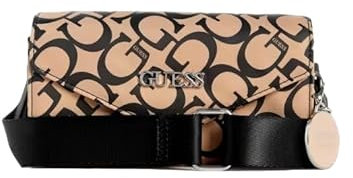 GUESS Nearwood Mini Phone Crossbody, Hellbraun, Einheitsgröße