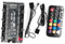 Azxcvbnm ARGB Fan Controller With 8PWM And 8 ARGB Ports Power And Mounts For PC Case
