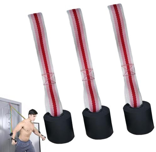 Ancrage De Porte, Ancrage de Porte pour Bandes de résistance, Bande de Résistance d'ancrage de Porte, Door Anchor Applicable à Élastiques de Musculation, Bandes de Fitness, Sangles de Suspension