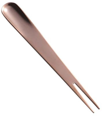 Cabilock Edelstahl Obstgabel Roségold Kuchen Fruchtgabel Spülmaschinenfest Für Zuhause Restaurant Bar Und Party Modisch Und Vielseitig Einsetzbar