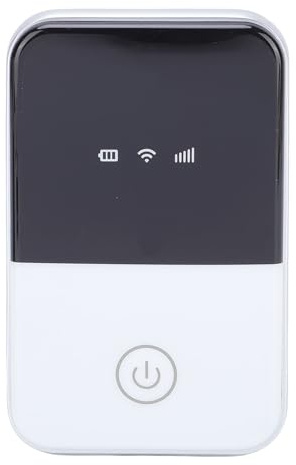Jectse Mobiler 4G LTE-Hotspot, 150 Mbit/s Hochgeschwindigkeits-Taschen-WLAN mit SIM-Kartensteckplatz, Mobiler Hotspot-Router mit 2100 MAh- für Heimreisen, USA-Version