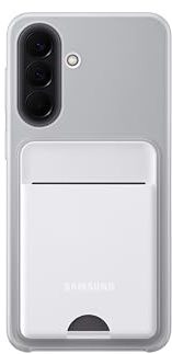 Samsung Card Slot Case EF-OA576 für das Galaxy A57 5G, Smartphone-Cover, Handyhülle, Kartenfach, Kreditkartenetui, Visitenkartenetui, Light Gray