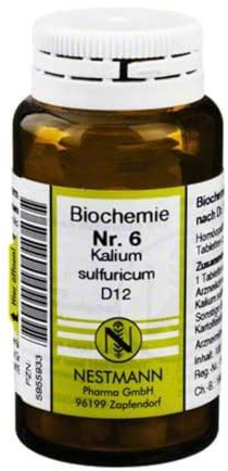 BIOCHEMIE 6 Kalium sulfuricum D 12 Tabletten 100 St
