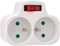 Arcotec 274682 Prise Biplite 16 A avec Interrupteur