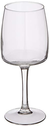 Luminarc 7276008 Verres à Pied Eau Verre Transparent 35cl - Lot de 6