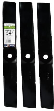 MaxPower 561809 - Set di lame per taglio John Deere da 54 sostituisce M115496