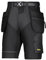 Snickers Workwear 6904 FlexiWork Arbeitsshorts mit Holstertaschen, 1 Stück, 54, schwarz, 69040404054