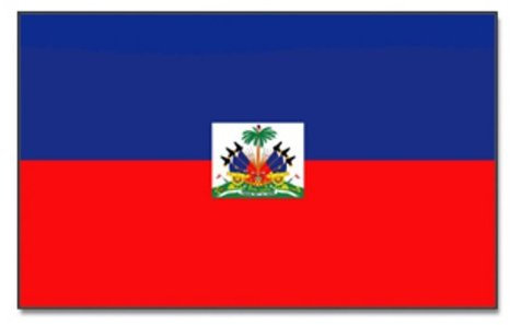 Haiti Flagge Fahne 90 * 150 cm