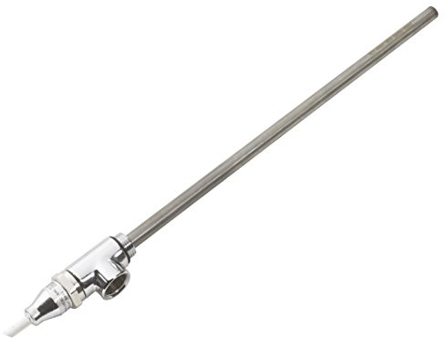 Nuie Accessory HL312 | Modern Bathroom 300 Watts Thermostatic Heating Element, 436mm x 56mm, Chrome, 250 W, 300W