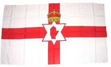 FahnenMax Fahne/Stockflagge Nordirland 30 x 45 cm Flagge