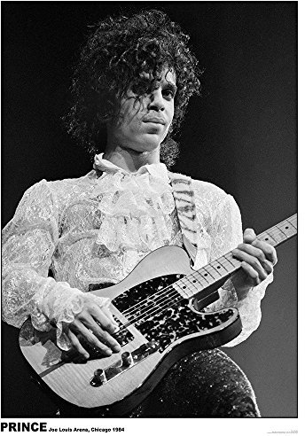 Prince Poster LIVE Joe Louis Arena Chicago 1984