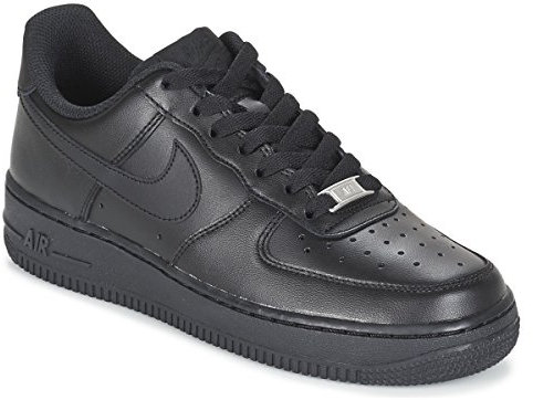 Nike AIR Force 1 '07 W - Sneaker da donna, basse, 40, colore nero