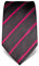 Vincenzo Boretti Herren Krawatte reine Seide gestreift edel Männer-Design zum Hemd mit Anzug für Business Hochzeit 8 cm schmal/breit fuchsia