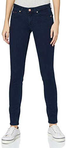 Tommy Jeans Damen Jeans Hose Sophie Stretch, Blau (Avenue Dark Blue Stretch), 27W/30L