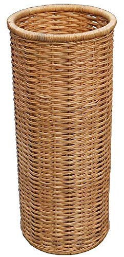 Sywlwxkq Porte-parapluies Support de rotin américain, bâton de Marche de Stockage de Support de Panier en Osier, Panier Sec d'intérieur à la Maison pour Le Couloir d'entrée