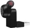 ihreesy Auricular Unico Inalámbrico, Manos Libres Auricular Bluetooth 4.2 Mini Auricular Inalámbrico Bluetooth Portátil Carga USB Magnética para Gimnasio Oficina Correr Conducir Caminar,Negro