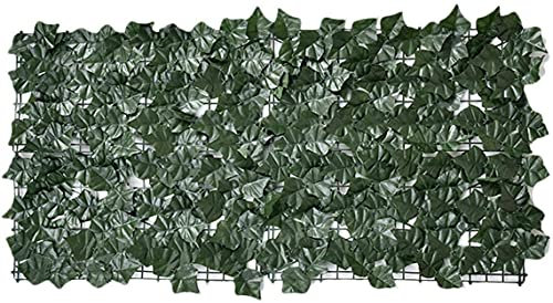 LSDRALOBBEB Künstliche Hecke Künstliche Efeu Garten Sichtschutz Blickschutz Sichtschutz Efeu Pflanzen Sie starken Lichtschutz Sichtschutz Gartenzaun für Indoor Outdoor Hinterhof Home Decor Supple 1