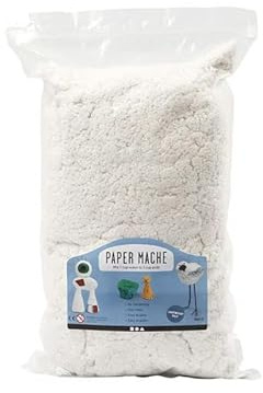 NEU Pappmaché-Pulpe/Papiermaché-Pulver, 400g