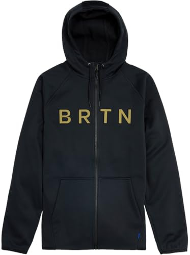 Burton Herren-Fleece, wetterfest, durchgehender Reißverschluss