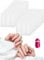 Shakeel French Nail Stickers 960Pcs | 20 Sheets French Manicure Stickers, French Tip Stickers Self-Adhesive, Moon Shape French Manicure Nail Stickers | DIY Nail Art Design Accessory