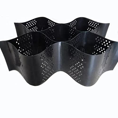 ZJKXJH Kiesgitter Geogitter 10cm H, Geogitter Für Unterbauarbeiten Für Terrasse, Parkplatz, Schuppenboden, Zuschneidbarer Boden-Kies-Stabilisator (Color : 10cm, Size : 100cm x 700cm (39inX276in))