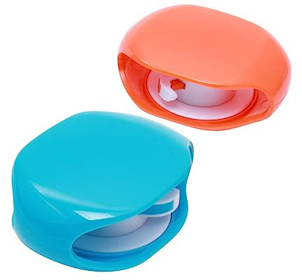 NUOBESTY 2pcs Automatic Roll Earphone Box for Earphone Cable Data Cable Organizer Cord Storage Retractable Holder for Electronics Storage