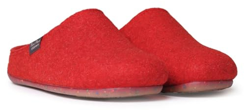 TONI PONS Zapatilla tipo zueco para mujer en fieltro reciclado - MONA-FR - VERMELL - 44
