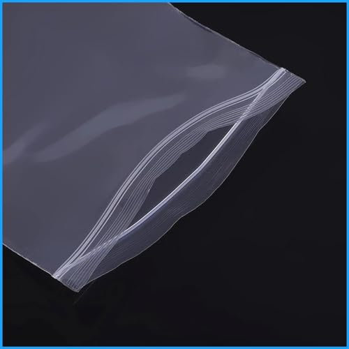 PG 11/6 x 9 1000 Grip Seal Bags Choose Your Size Strong Resealable Zip Lock Bags Reusable Clear Plastic Bags Ideal for Food Storage, Freezer & Jewelry Organization
