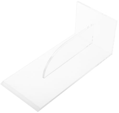 Alipis Acrylic Cake Smoother 8.7 Inch Clear Straight Edge Icing and Buttercream Decorating Tool for Fondant and Sugar Paste
