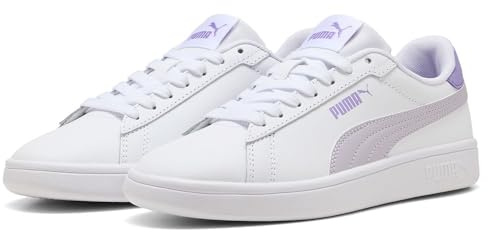 PUMA Smash 3.0 L JR Sneaker, Lilac Crush-Lavender ALERT, 39 EU