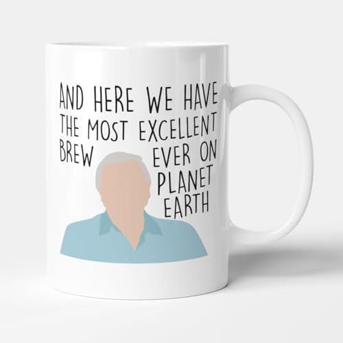 Victorian Printing Co - The Most Excellent Brew Ever On Planet Earth - Funny Gift Television Legend Mug, Ceramic, 11fl.oz.