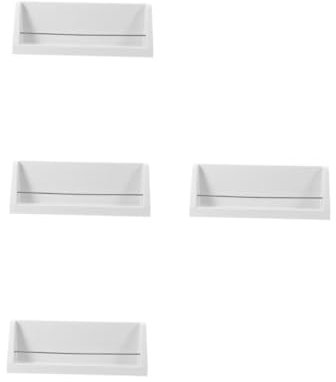 iplusmile 4 Pezzi Supporto Per Camper Vaschetta Per L'Acqua Custodia Per Shampoo Supporto Per Doccia Vassoio Dispenser Per Lavello Della Cucina Supporto Per Piatto Vassoio Per Lavandino
